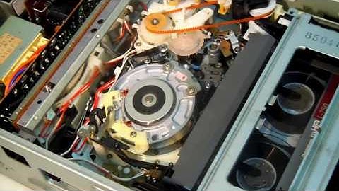 Sony Beta Hi Fi Tape Path demo SL HF500 BII Playback test dec 2016