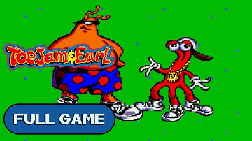 ToeJam & Earl GENESIS MEGA DRIVE FULL GAME Longplay Gameplay Walkthrough Playthrough VGL