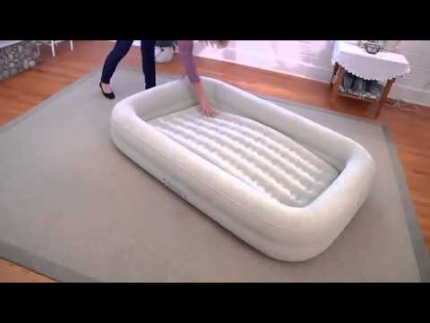Kidz Travel Bed Set Intex Airbed (66810) - YouTube