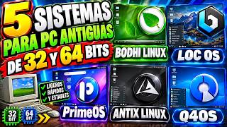 TOP 5 Lightweight Operating Systems to REVIVE your Old 32 and 64-bit PC TOP 5 Lightweight Operating Systems to REVIVE your Old 32 and 64-bit PC