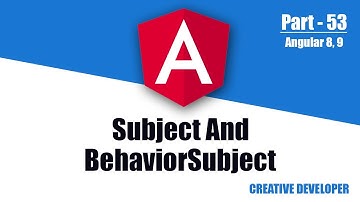 Rxjs subject and behaviorSubject in angular || Angular || Angular Tutorial || Subject in Angular