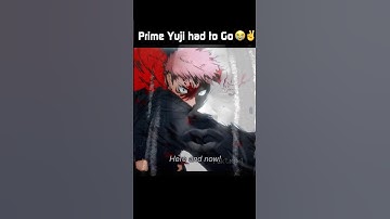 Prime Yuji HAD to Go 😭💀 #jjk #jujutsukaisen #jujutsukaisenedit #anime #manga #fyp #shorts