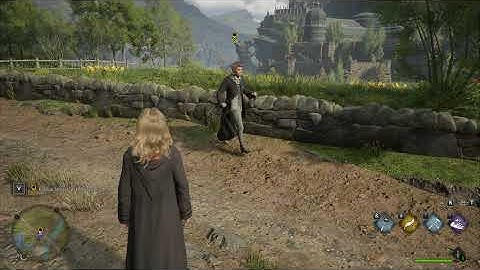 Hogwarts Legacy : Follow Sebastian to Hogsmeade BUG