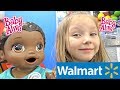 BABY ALIVE makes a VLOG! TRIP to WALMART! The Lilly and Mommy Show. The TOYTASTIC Sisters. SKIT
