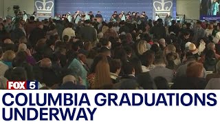 Columbia University graduations underway