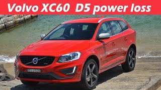 Volvo XC60 D5 POWER LOSS  , No power after 2500 rpm..  ERROR P00BD00 Intercooler hose problem