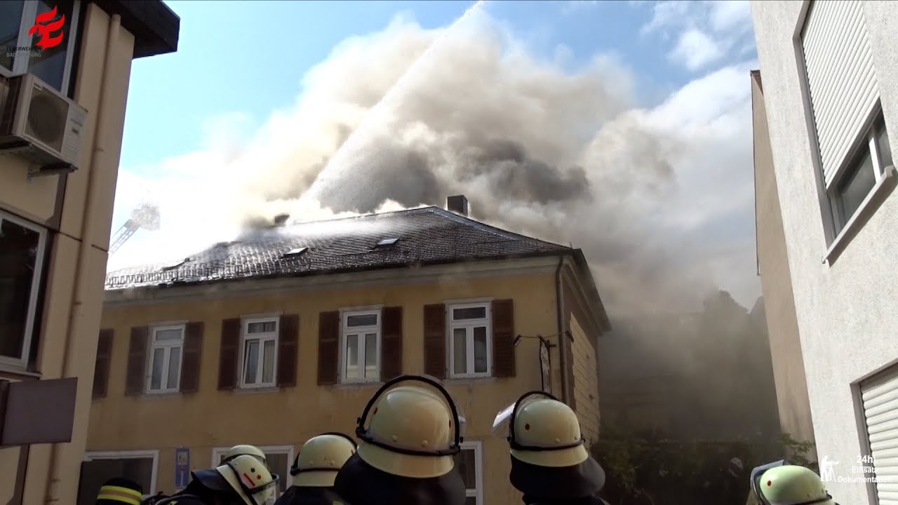 Kinobrand in Altstadt von Bad Homburg v.d.H.  17.09.24