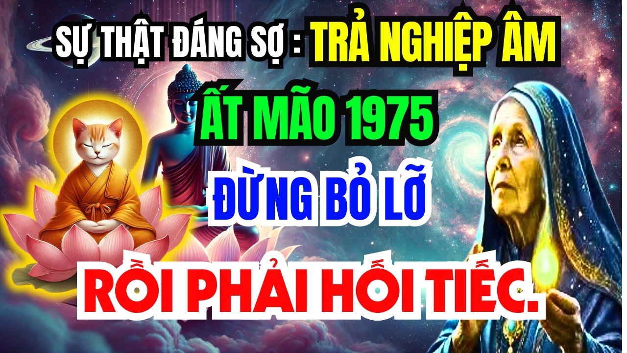 Sự Thật Đáng Sợ: Ất Mão 1975 Tháng 1 ÂL Trả Nghiệp Âm, Bị Hại Ngầm Biết Muộn Hối Hận Cả Đời