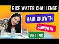 30 Days Rice Water Challenge : Rice Water for Hair Growth Long Thick Hair