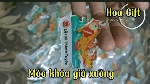 Sản xuất móc khóa theo yêu cầu giá xưởng, móc khoá mica in logo quảng bá thương hiệu
