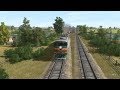 Trainz Railroad Simulator 2019 Balezino-Mosti (Krutoborka-Mosti freight train