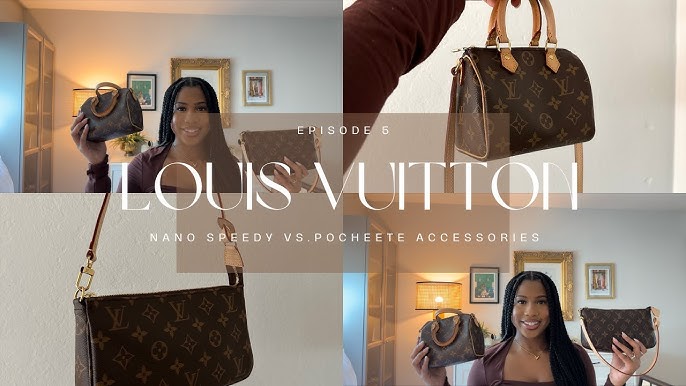 LOUIS VUITTON REAL VS FAKE NANO SPEEDY NEW VERSION VS OLD VERSION 