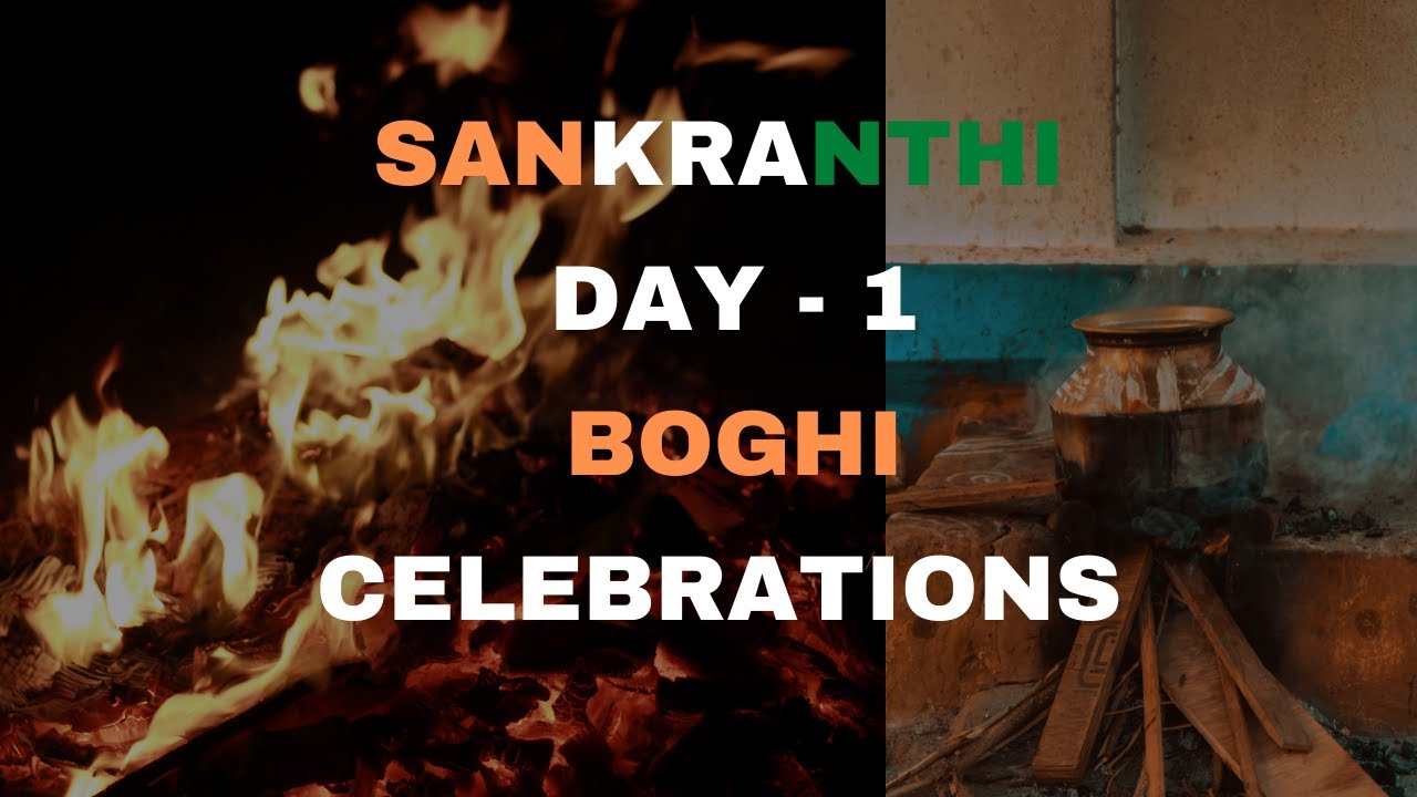 Sankranti/Pongal CELEBRATION 2022 in South India - HINDI VERSION | South Indian Bahu | DAY 1 - BOGHI