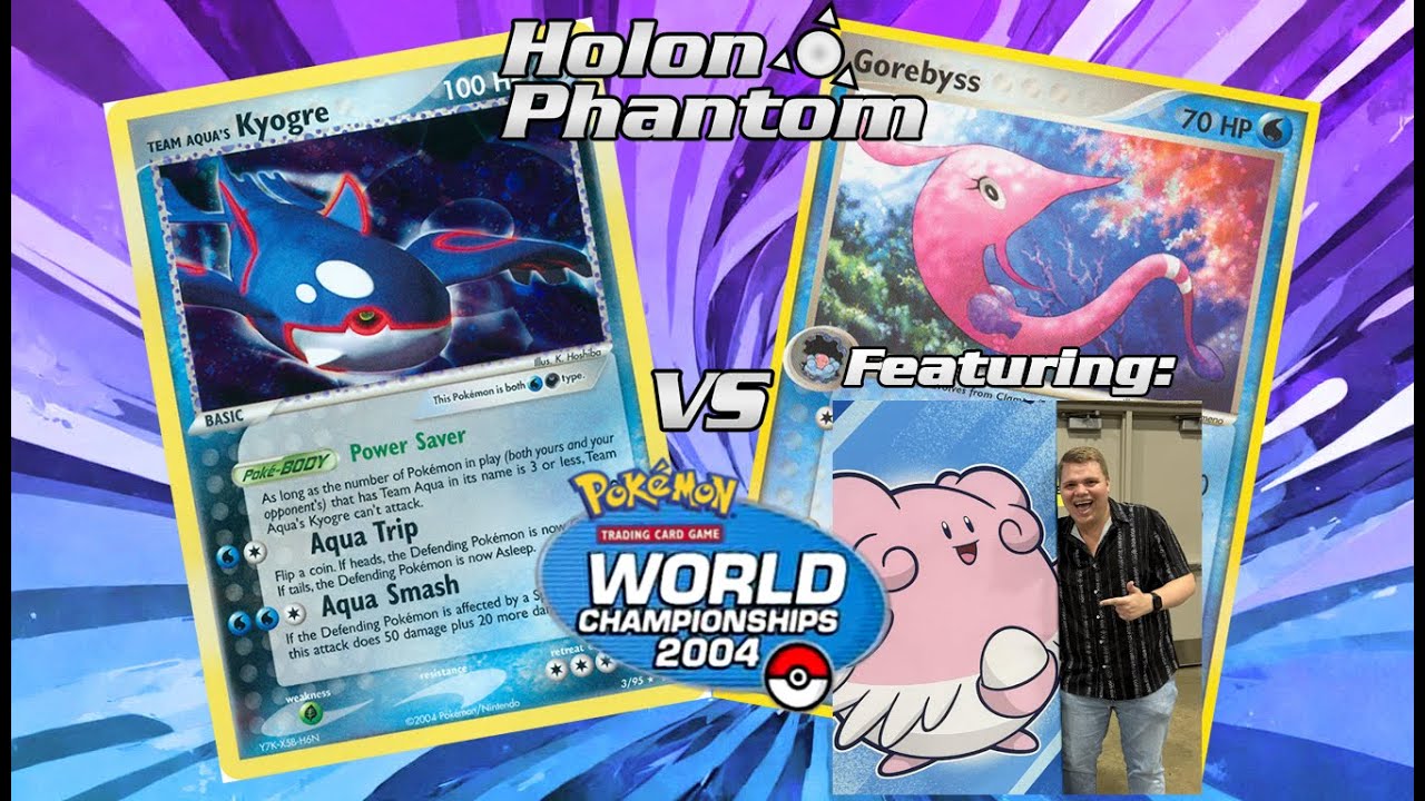 Retro Format 2004 Pokemon TCG Battle! Team Aqua Vs Gorebyss/Lanturn!