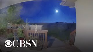 Bright blue fireball caught on videos over Colorado