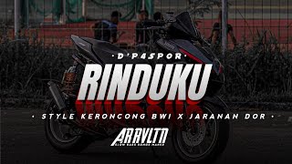 DJ D'P4SPOR RINDUKU • Style Keroncong Bwi X Jaranan Dor || AR REVOLUTION