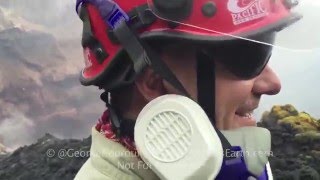 Pacaya Volcano Explosion - Run for Cover