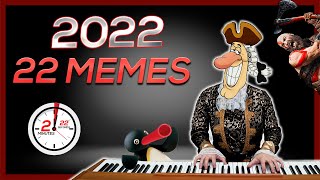 2022 in 22 MEMES  (in 2:22) chords