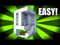 Minecraft How To Build A Small Modern House Tutorial 2017 5x5
