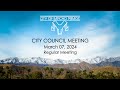 Rancho mirage city council meeting march 7 2024