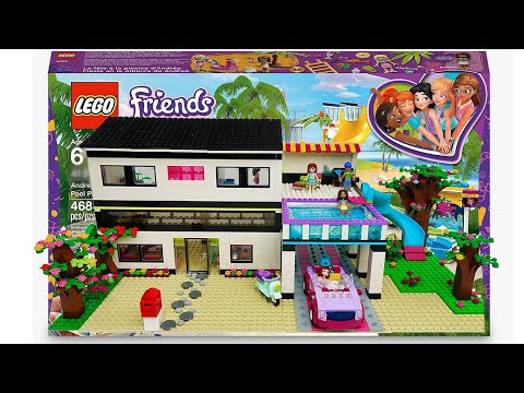 Building Olivia's House - LEGO Friends. 