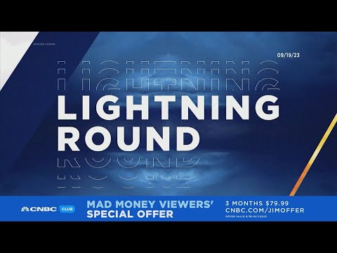 Lightning Round: I see too much hype and bluff around C3.ai, says Jim Cramer