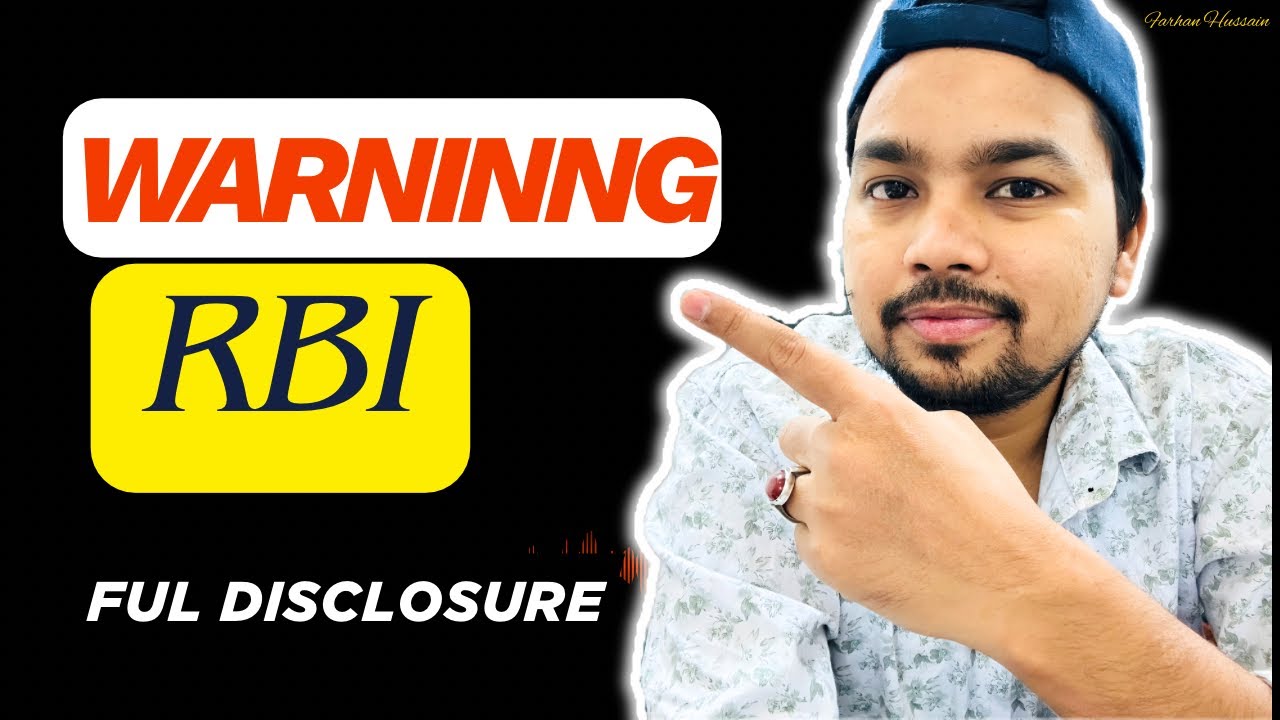 ⚠️ Fake Loan Apps Scam EXPOSED! 2025 Me Sabse Bada Fraud – RBI Ki Warning!
