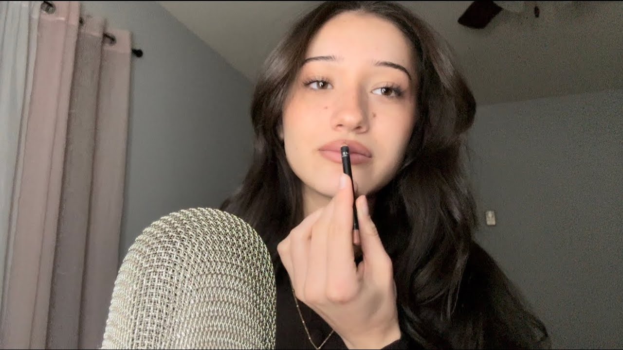 ASMR doing my makeup 💋 pure whispering w assorted triggers