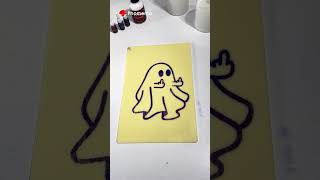 Cool ghost tattoo👻Using: Phomemo M08F tattoo printer✨#phomemo #funmemolife #tattoo #tattoostencil
