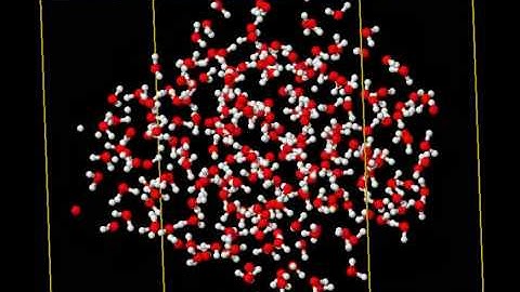 233 water simulation (LAMMPS)