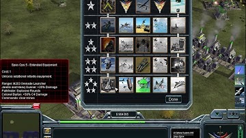 Generals Zero Hour Operation Firestorm USA SOCOM (No Commentary)