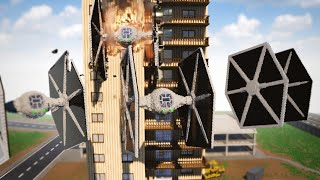 Tie Fighter Destruction - Teardown