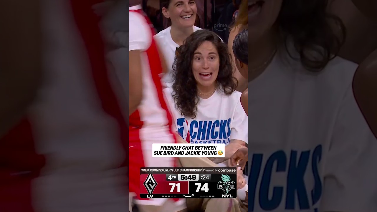 This moment from the Commissioner’s Cup Championship 😂