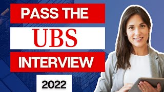 [2022] Pass the UBS Interview | UBS Video Interview