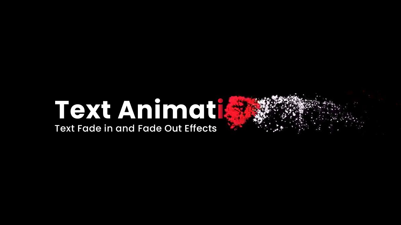 Text Fade In And Fade Out Css Animation Effects | Html5 Css3 Animation