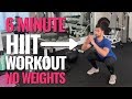 HIIT Workout For Women WITHOUT Weights (6min)