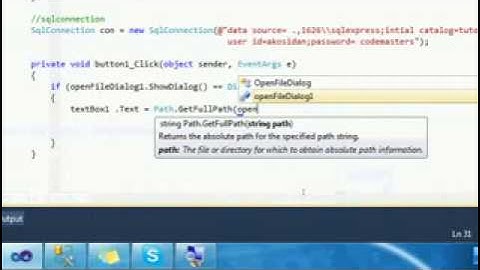 Save Image to SQL SERVER using c# avi   YouTube
