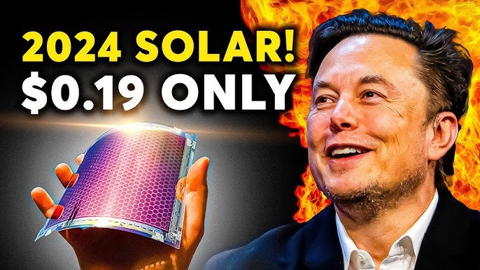 Elon Musk's Revolutionary Tesla 4.0 Solar Cells Will Blow Your Mind  #solarpanel #tesla #elonmusk - YouTube
