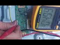 tv sansung32 t4300com listra verticais defeito resolvido entre os pino odd e even
