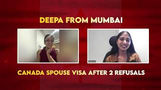 Congratulation Deepa Shubash For Getting Canada Spouse Visa
