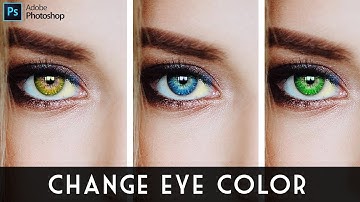 How to change eye colors in Photoshop, just in 1 minute - H GraphicsPro