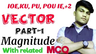Vector (magnitude) related MCQ  FOR IOE, KU PU POU IE PART-1 screenshot 5