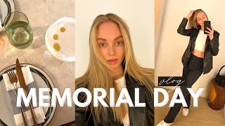 MDW VLOG // brow tinting, exciting news, shopping with friends & brunch in NYC //