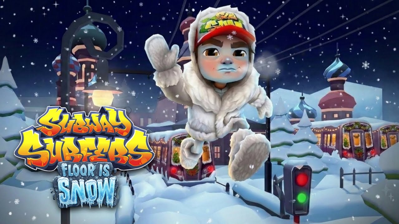 🧝‍♂️ Subway Surfers FLOOR IS SNOW in St. Petersburg 2021 - Santa Elf Tricky Full Gameplay! 🛷☃️
