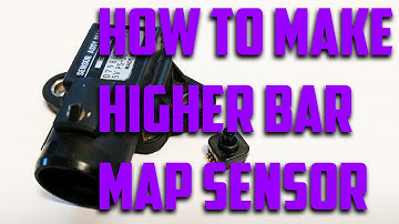 How to make stock MAP sensor read higher boost!