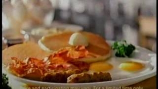 Dennys Build Your Own Grand Slam Tv Commercial 2008