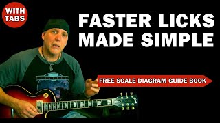 Play Faster Runs Made Simple - Blues Rock Style Lead Guitar Lesson