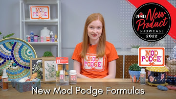 Mod Podge New Formulas - Plaid
