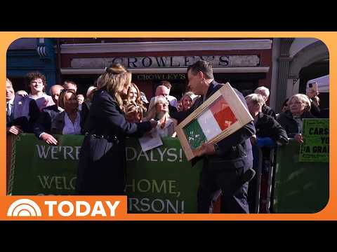Ireland Welcomes TODAY’s Carson Daly Home
