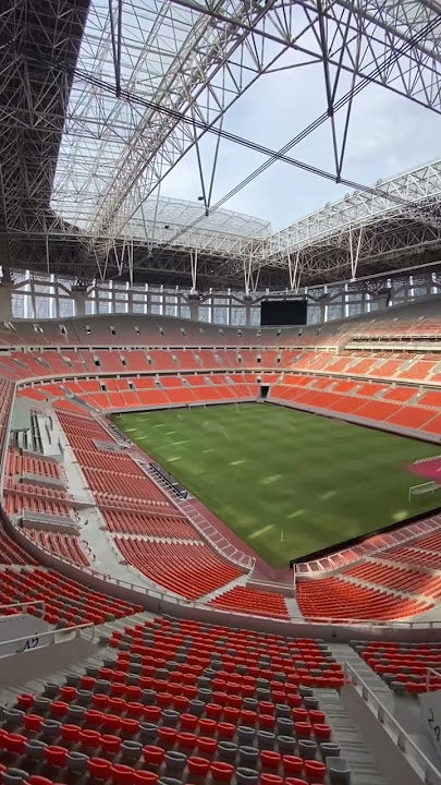 The Jakarta International Stadium in Indonesia is incredible! 🇮🇩🏟